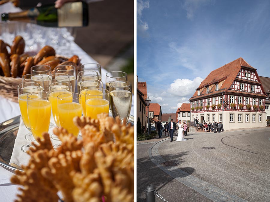 Hochzeitsreportage in Pforzheim Villa Hammerschmiede